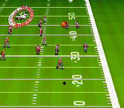 Bill Walsh College Football (USA) In game screenshot